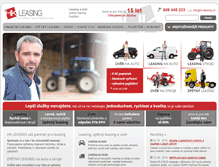 Tablet Screenshot of hk-leasing.cz